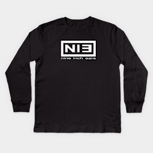 Nine Inch Ears Kids Long Sleeve T-Shirt